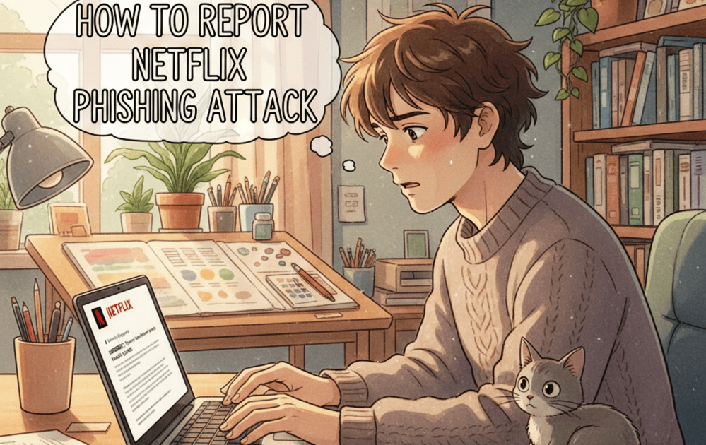 report netflix phishing attack