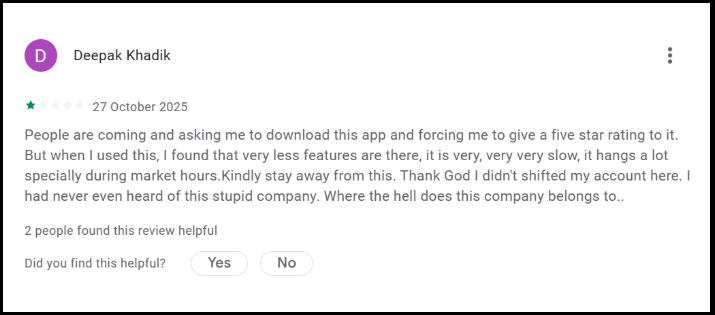 shree bahubali complaints