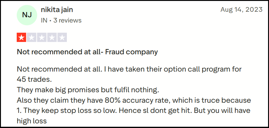 streetgains complaint of misleading accuracy claims