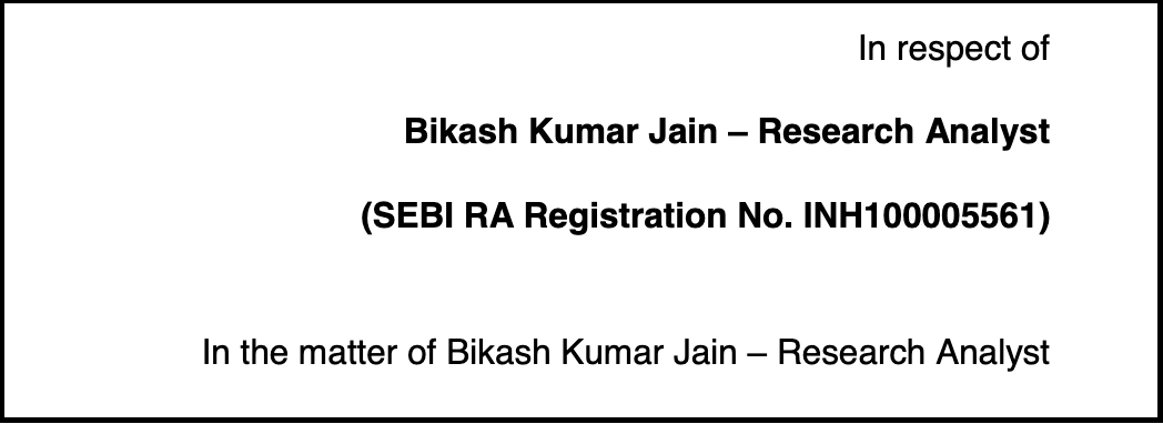 who is bikash kumar jain