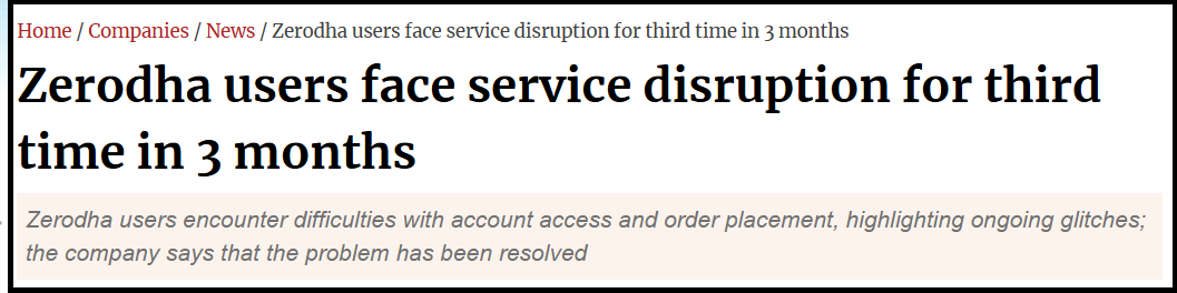 zerodha trading app glitch