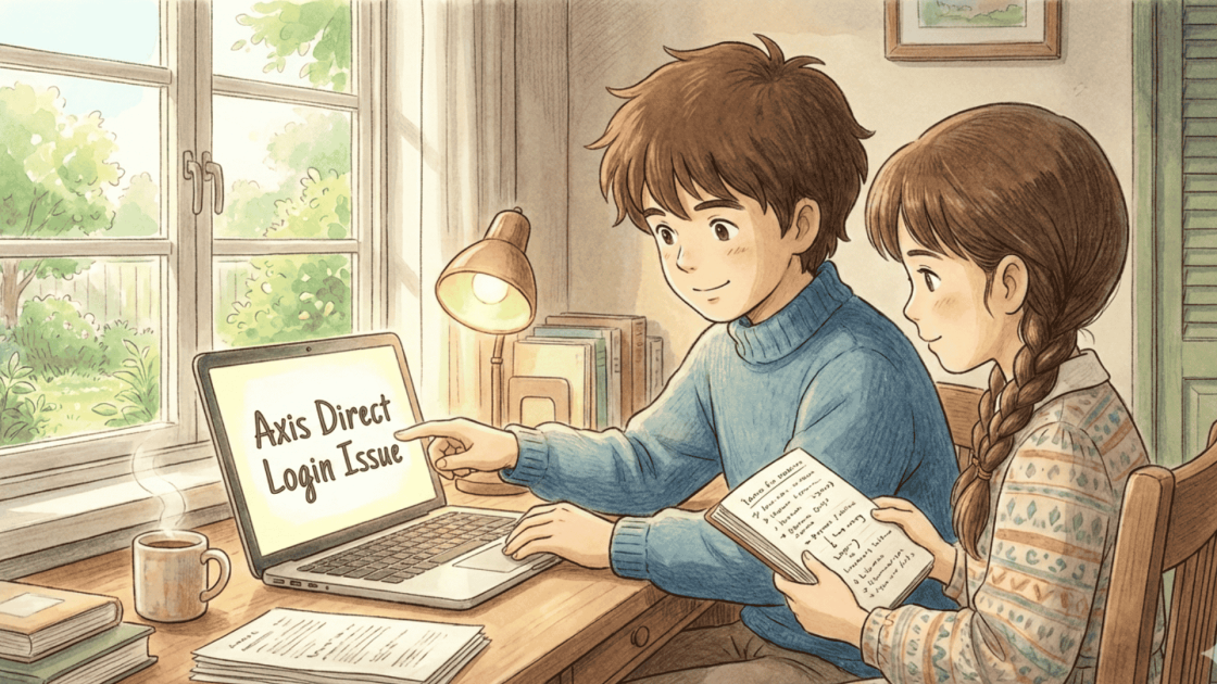 Axis Direct Login Issue