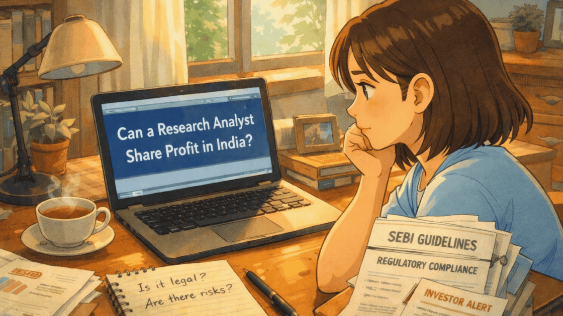 Can A Research Analyst Share Profit In India