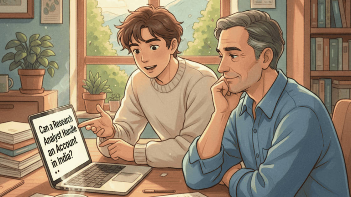 Can a Research Analyst Handle an Account in India