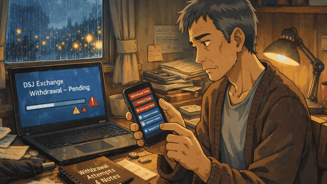 DSJ Exchange Withdrawal