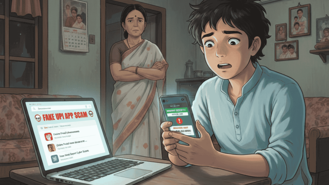 Fake UPI App Scam