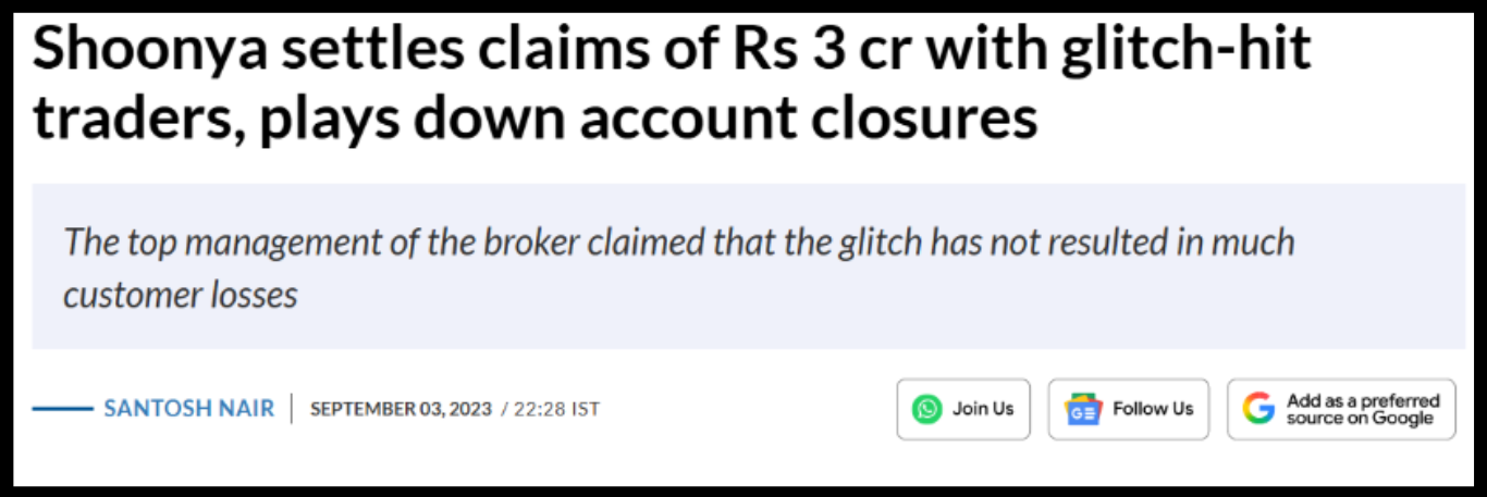 traders ran into several crores