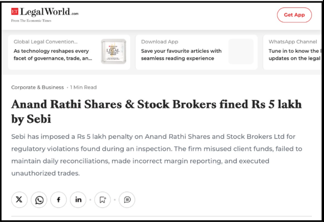 anand rathi’s fund mismanagement