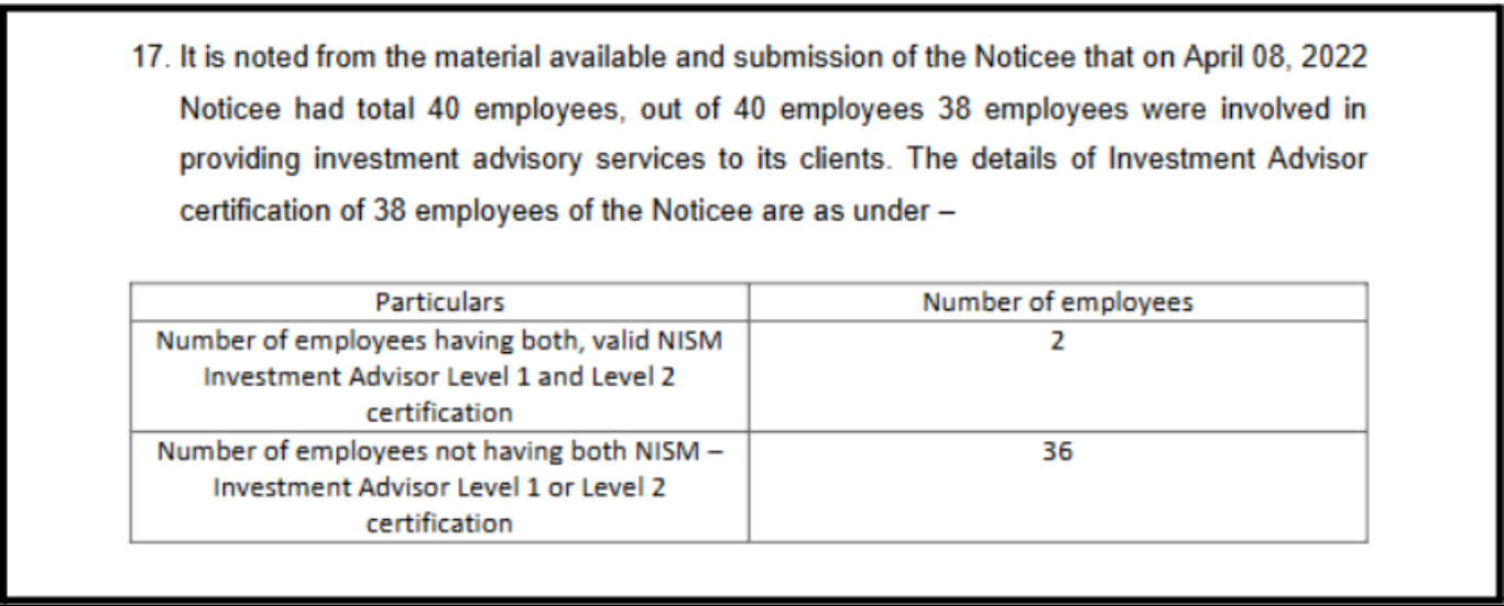 uncertified employees