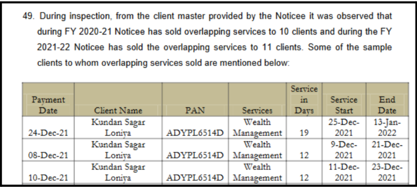 overlapping services