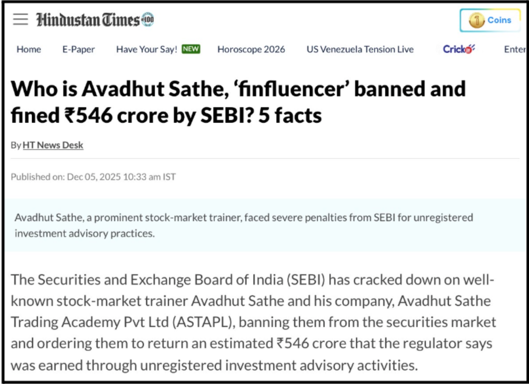 avadhut sathe trading academy
