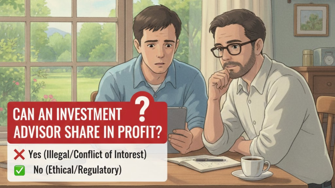 can an investment advisor share in profit