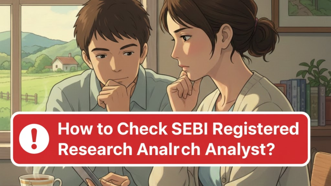 how to check sebi registered research analyst