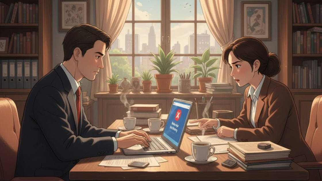 matrix app not working