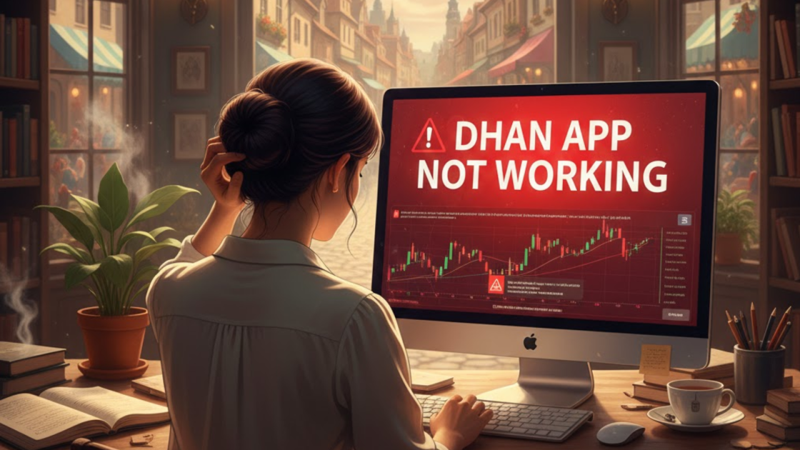 dhan app not working