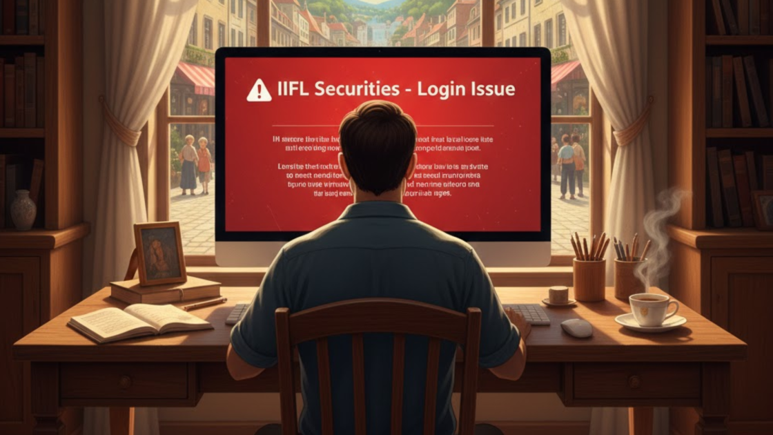iifl securities login issue