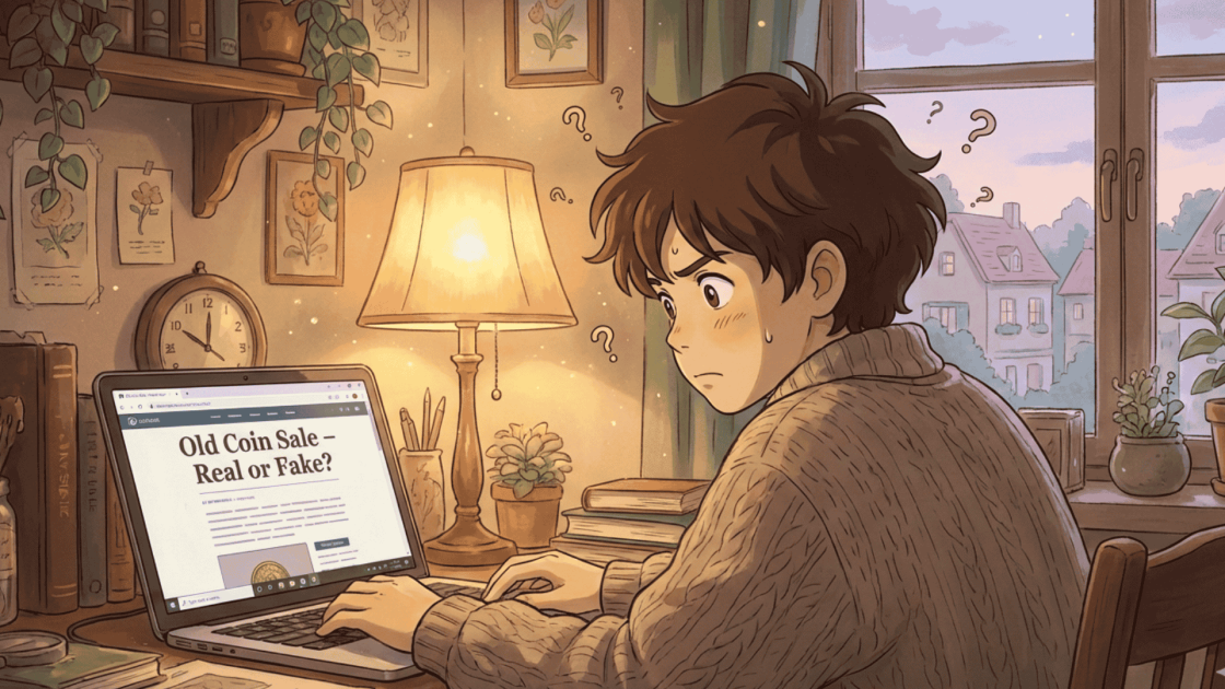 Old Coin Sale is Real or Fake