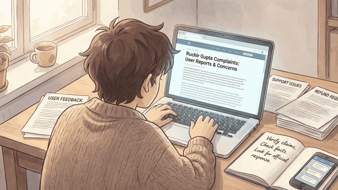 Ruchir Gupta Complaints