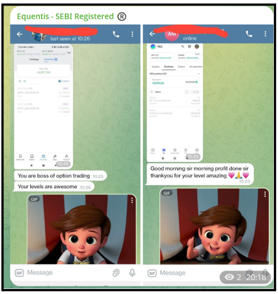 displaying only prime members 2