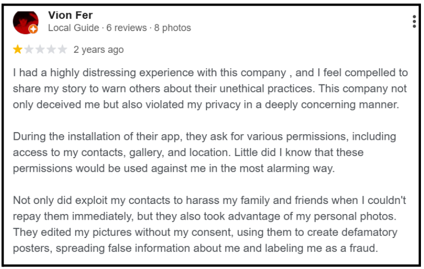 LendBoxl User Complaint