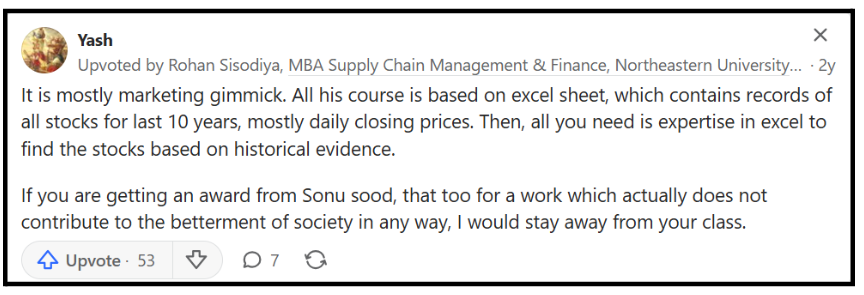 Ruchir Gupta User Complaints