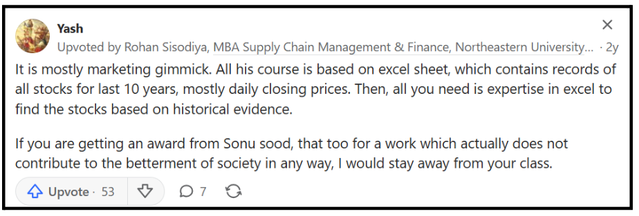 Ruchir Gupta User Complaints