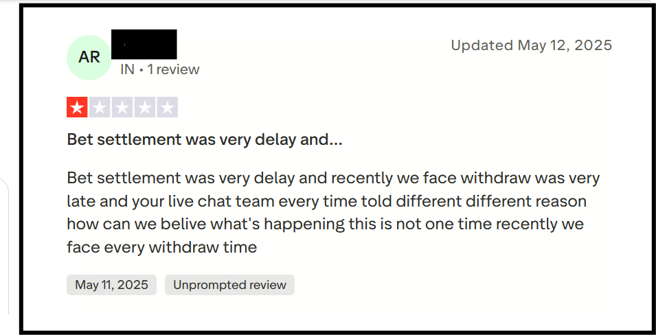 12Bet Withdrawal Problems