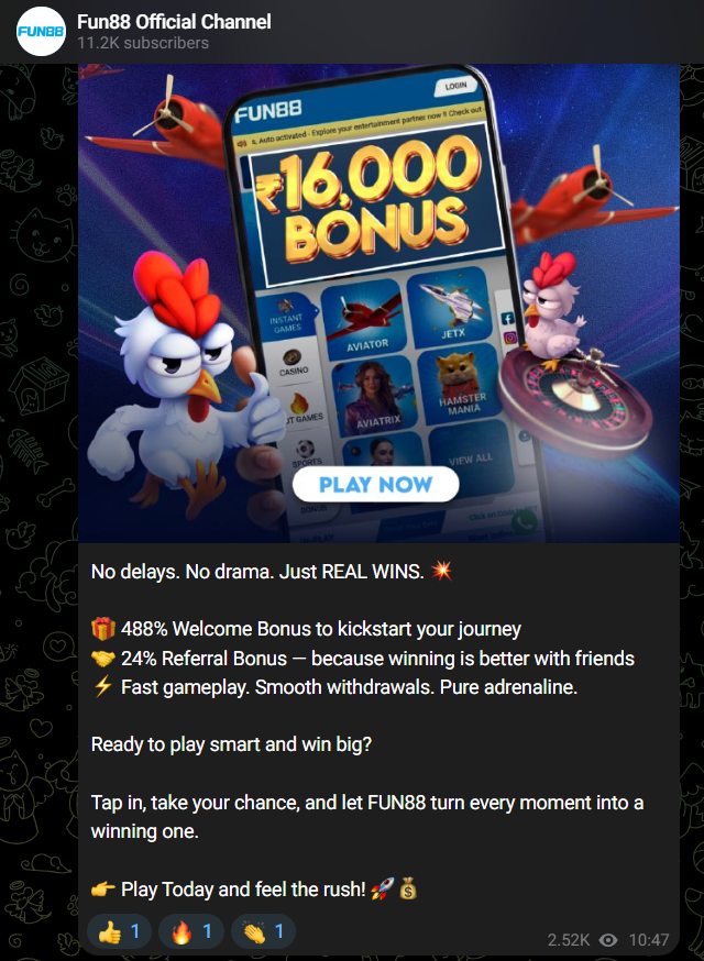 fun88 telegram group