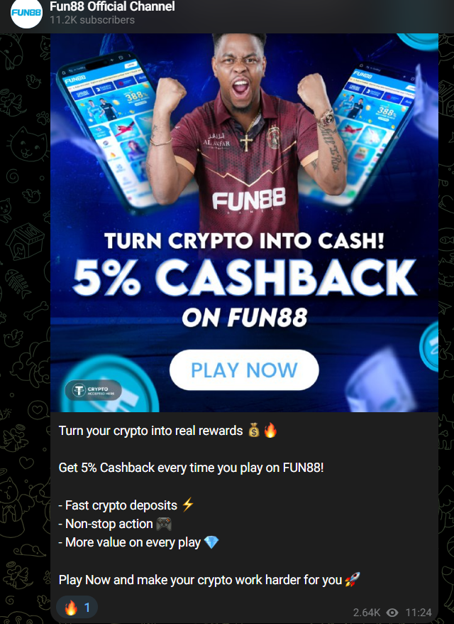 fun88 telegram channel