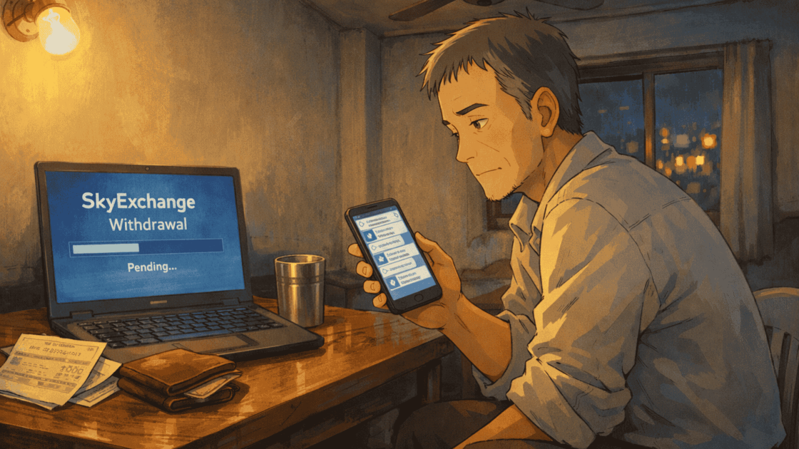 SkyExchange Withdrawal