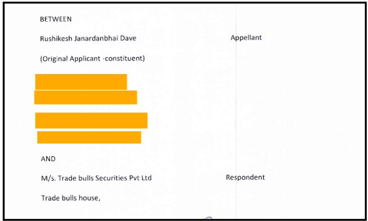 Tradebull arbitration