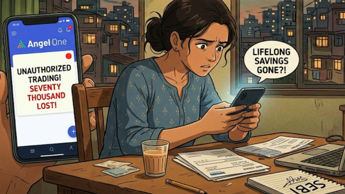 Unauthorized Trading By Angel One