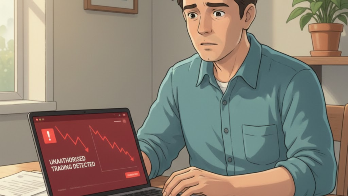 unauthorised trading risk