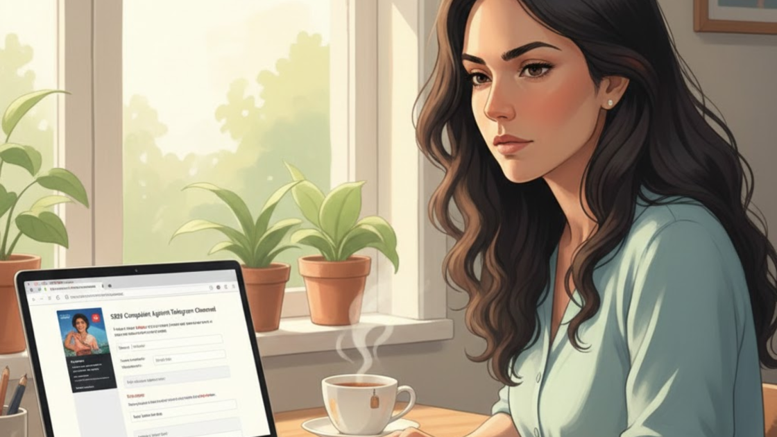 sebi complaint against telegram channel