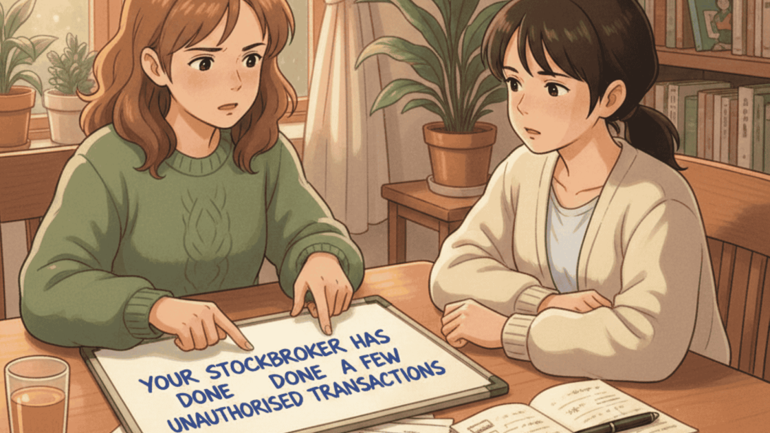 Your Stockbroker Has Done A Few Unauthorised Transactions