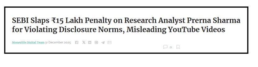 penalty on prerna sharma