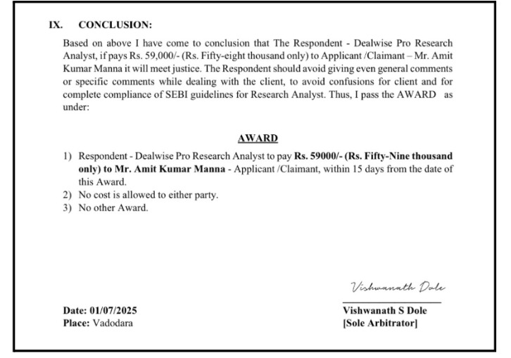 Dealwise Pro Research Analyst case