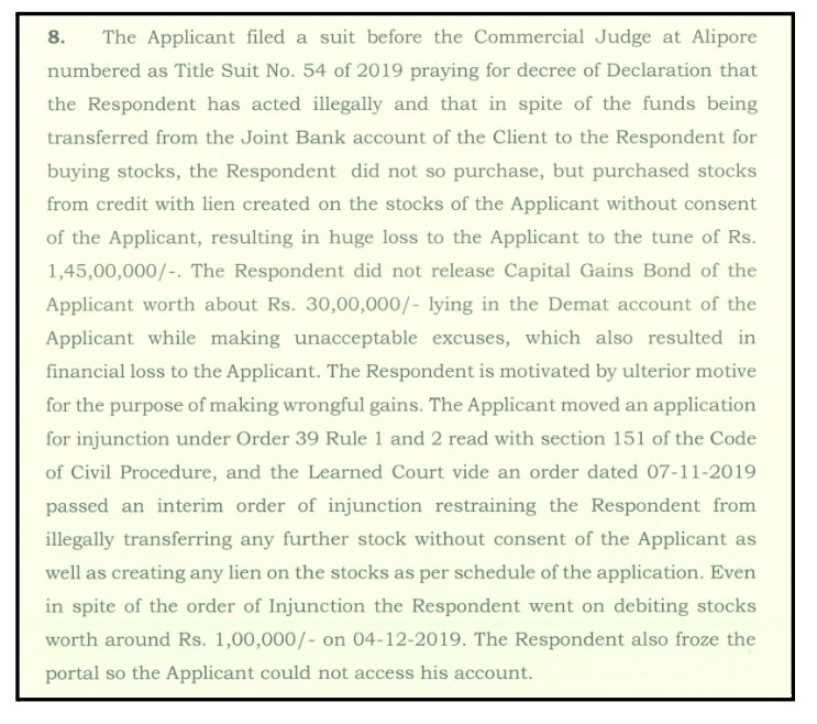 stopping the trades during important