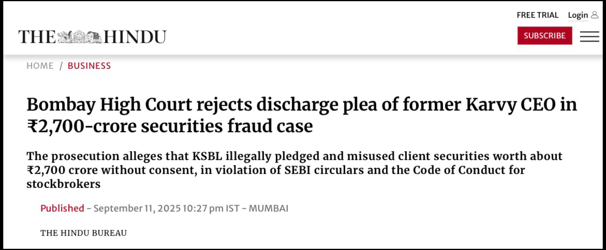 karvy sebi stock broking