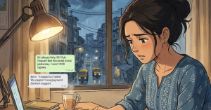 55 Club Deposit Not Received