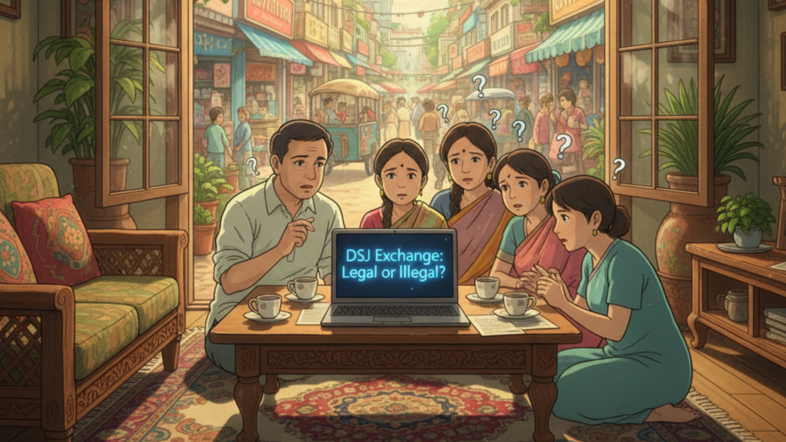 DSJ Exchange Legal or Illegal