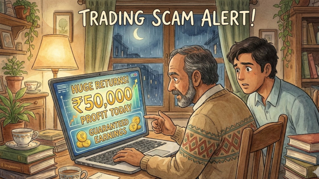 Fake Trading Profit Screenshot