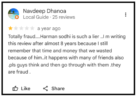 Global Refinement Solution fraud