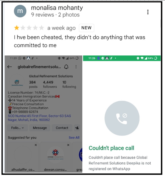 Global Refinement Solutions complaints