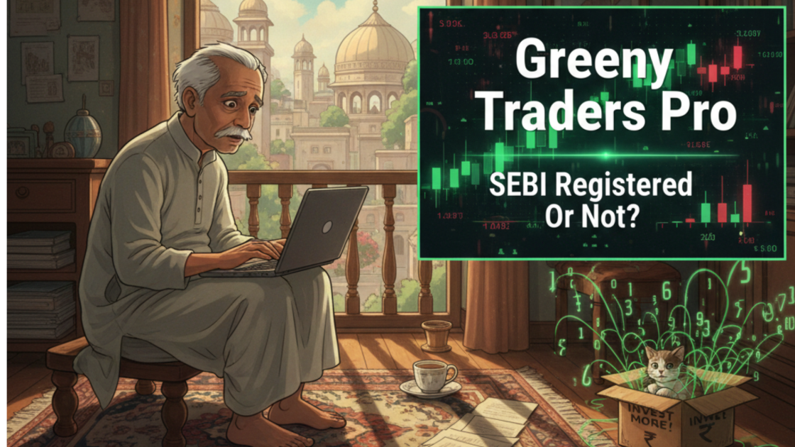 Greeny Traders Pro SEBI Registered or Not