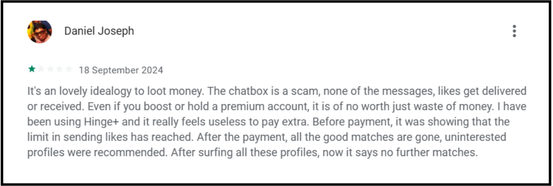 Hinge Dating App Risks