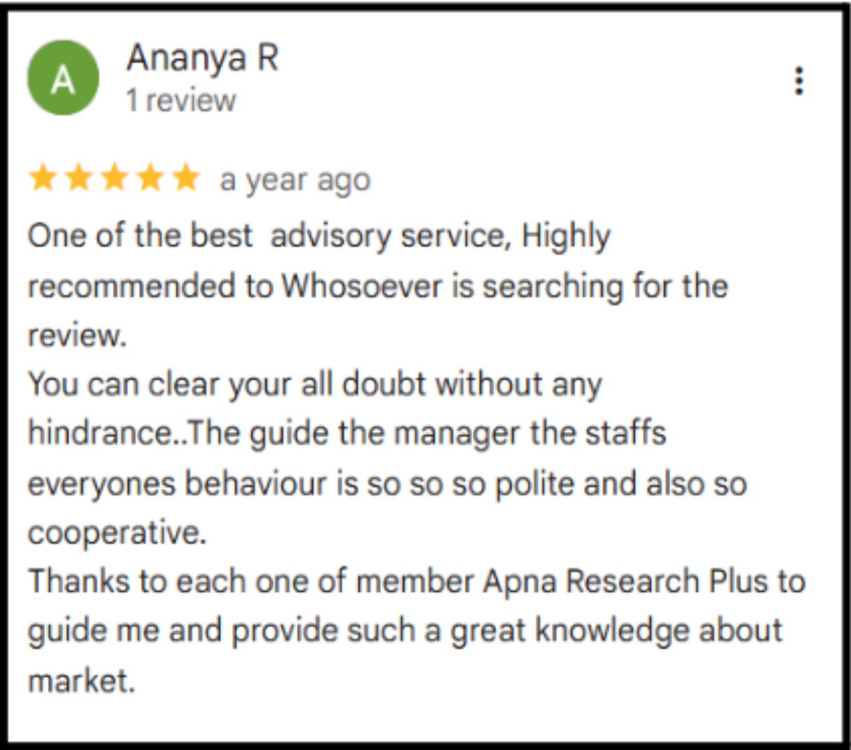 apnaresearchplus Reviews