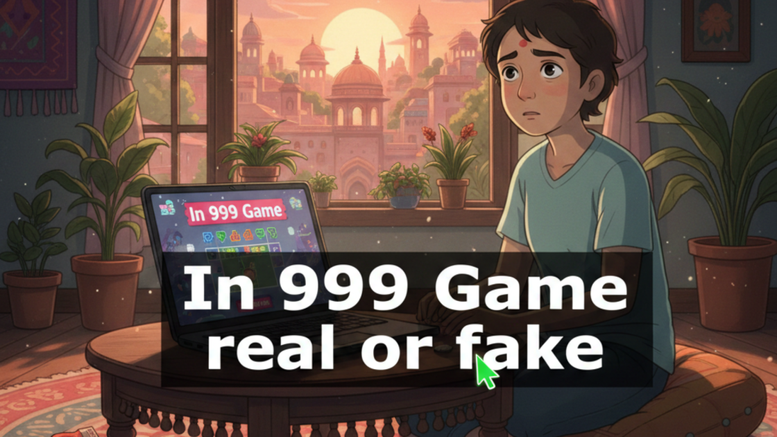 In 999 Game Is Real or Fake