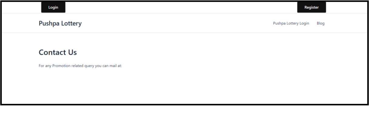 Pushpa Lottery sign up