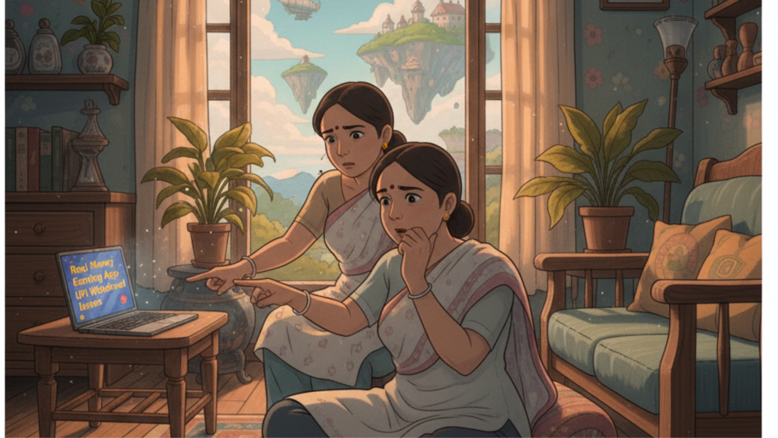 Real Money Earning App UPI Withdrawal